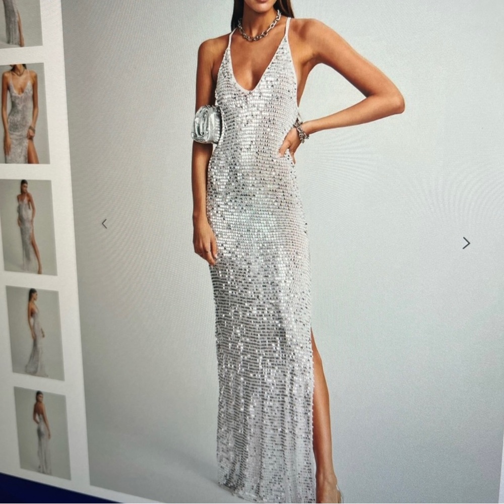 RETROFETE MARIE SEQUIN DRESS M/L